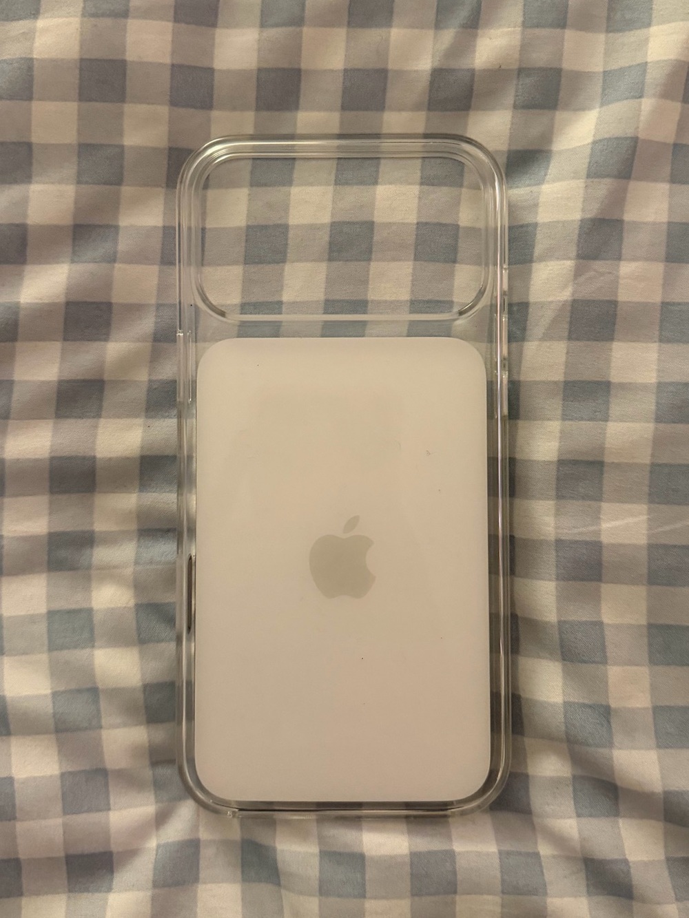 Apple White MagSafe Clear iphone 17 pro max case